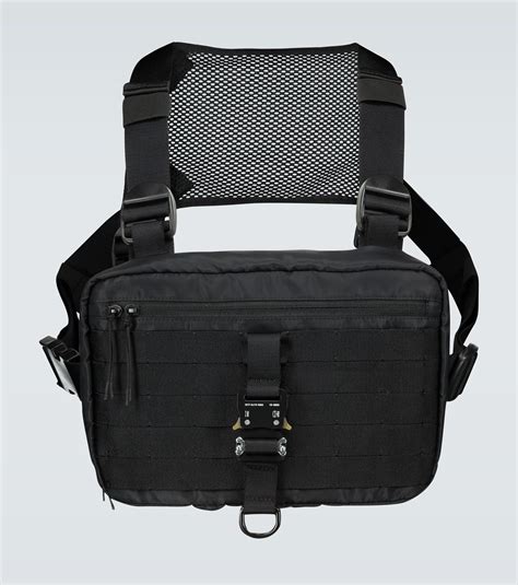 fake alyx chest bag|1017 ALYX 9SM Chest Rig Bag Black .